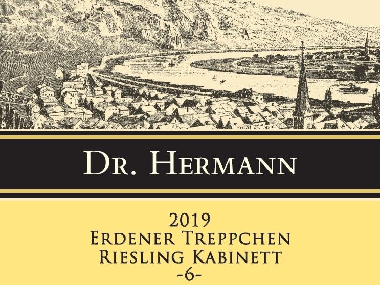 Dr Hermann, Erdener Treppchen Riesling Kabinett –6– 2019 släpps 2 februari, 2021